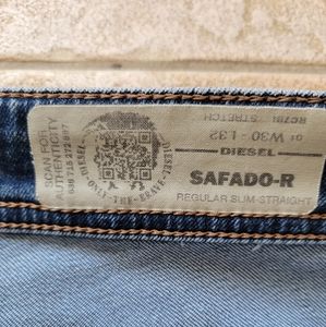 Men's Diesel Safado R  regular slim straight  W 30 - L 32